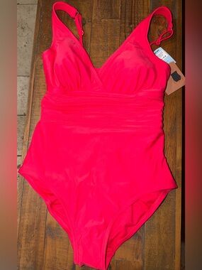 Swimsuit in Bright Pink